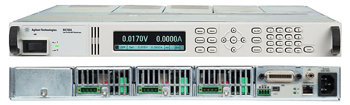 Agilent N6702A小型模块化1200W电源系统主机