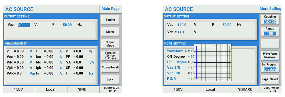 SP-300系列 单相可编程交流电源