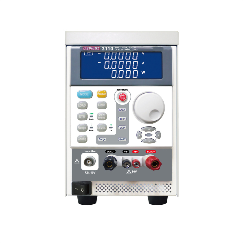 3110系列（250W~700W）直流电子负载 型号  3110 80V, 50A, 250W