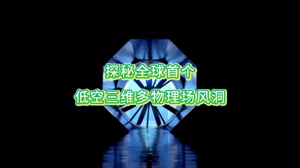 探秘全球首个低空三维多物理场风洞