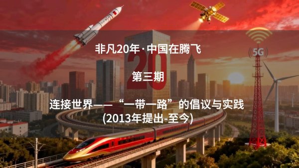 非凡20年·中国在腾飞 第三期：连接世界——“一带一路”的倡议与实践 (2013年提出-至今)